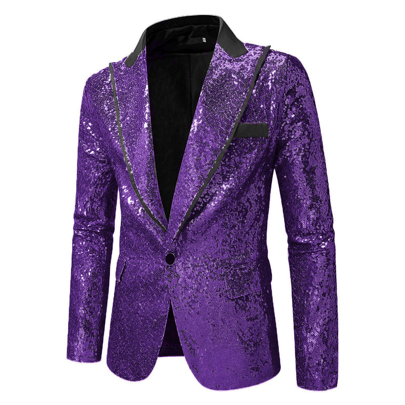 Glitzernder Smoking-Blazer für Herren