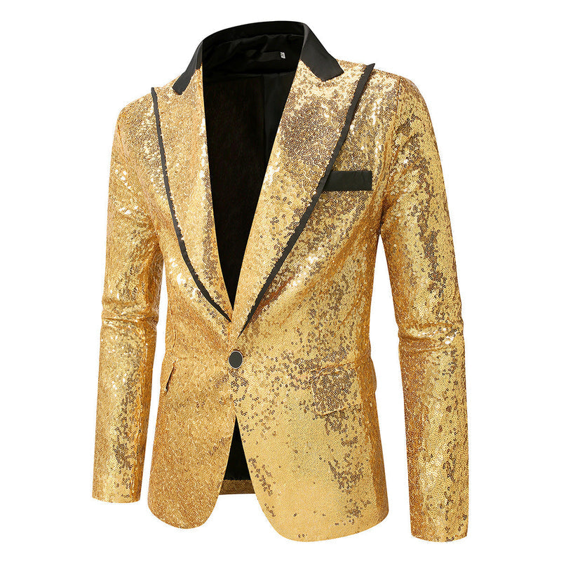 Glitzernder Smoking-Blazer für Herren