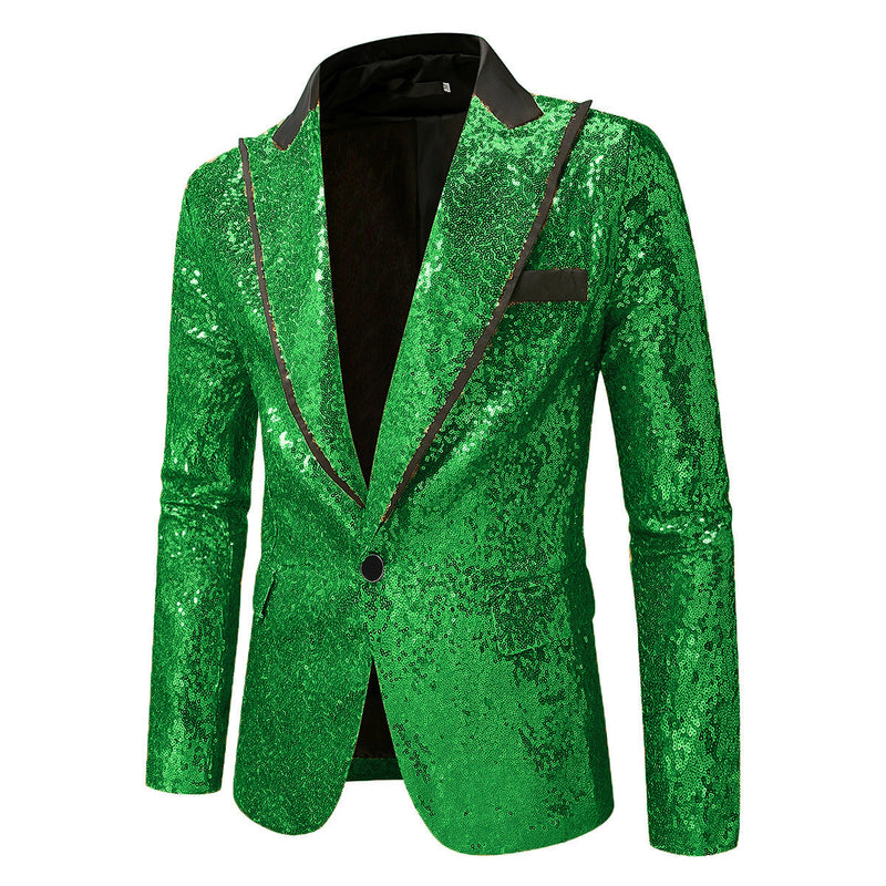 Glitzernder Smoking-Blazer für Herren