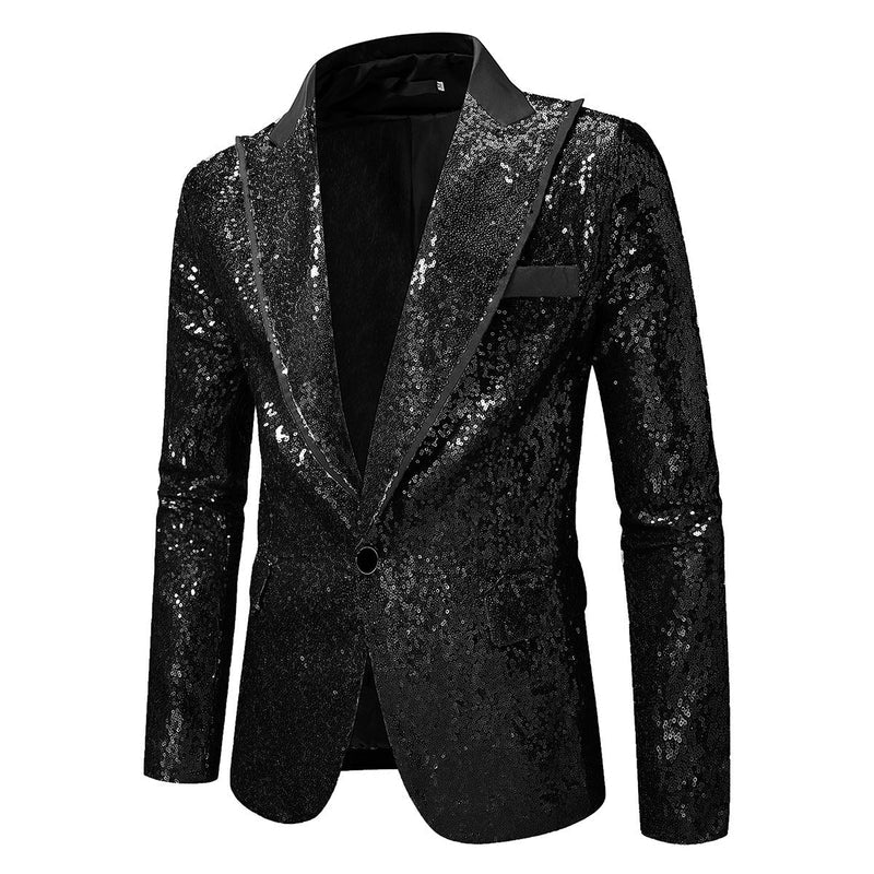 Glitzernder Smoking-Blazer für Herren