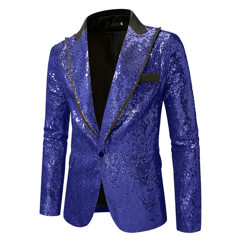 Glitzernder Smoking-Blazer für Herren