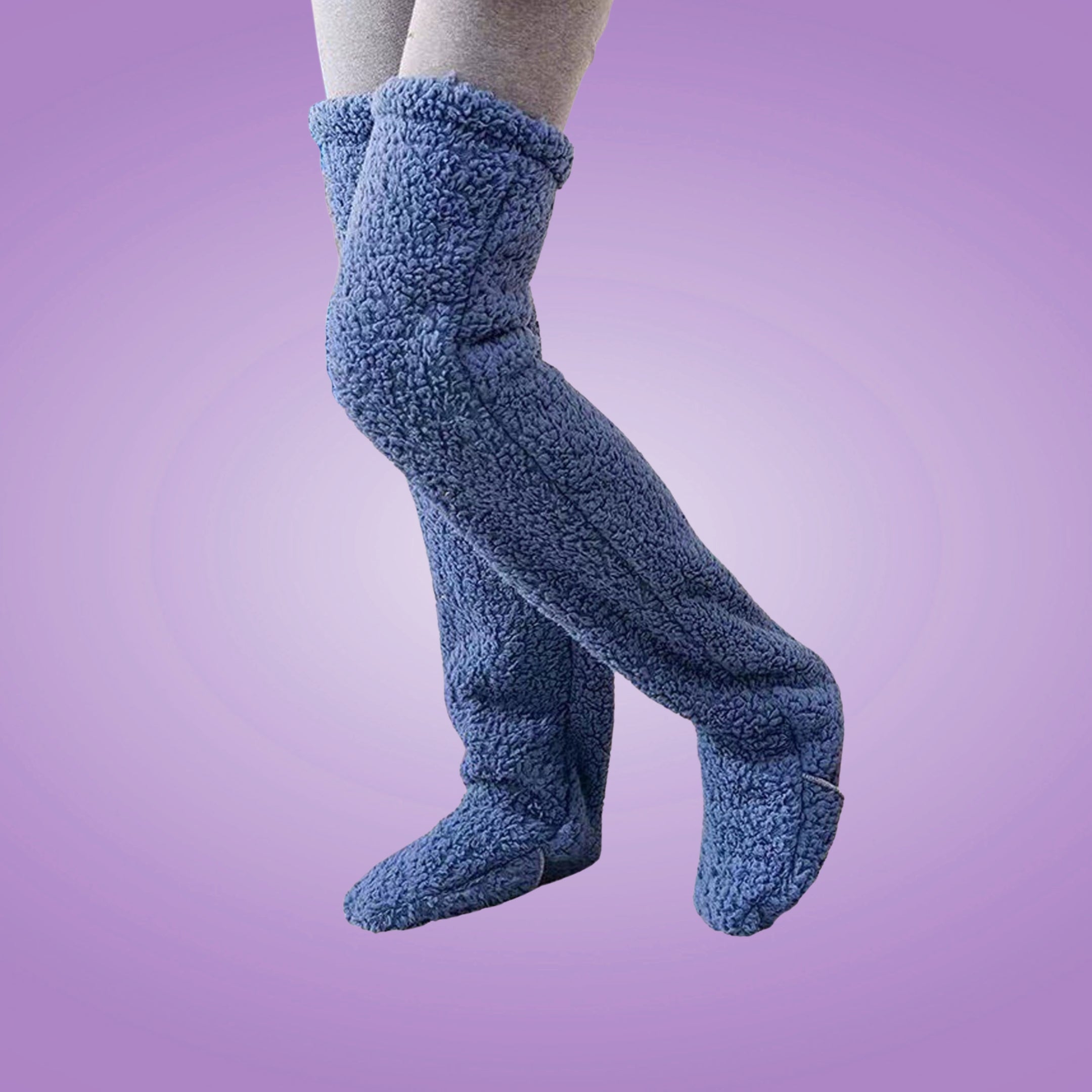 PuffyHug™ | Flauschige Kuschel-Socken-Pantoffeln