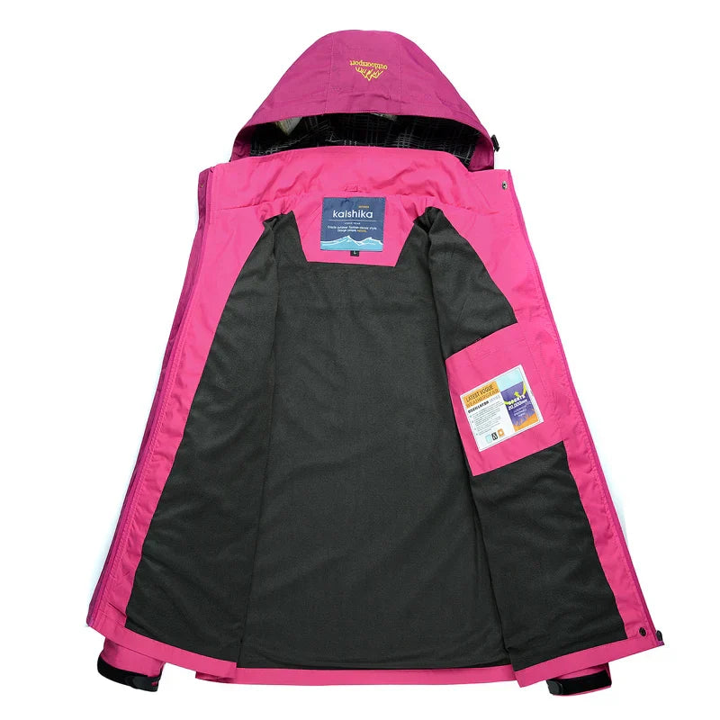 Stephanie - Wasserdichter Trekking-Windbreaker Für Frauen
