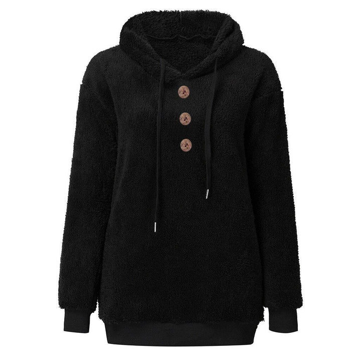 Lily - Flauschiges Damen Fleece Sweatshirt mit Kapuze