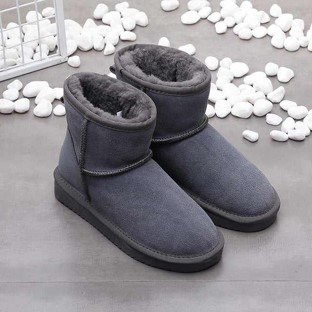 Dora - Schneestiefel aus echtem leder