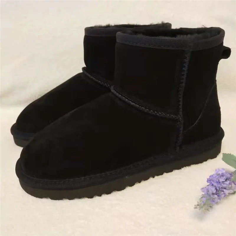 Dora - Schneestiefel aus echtem leder