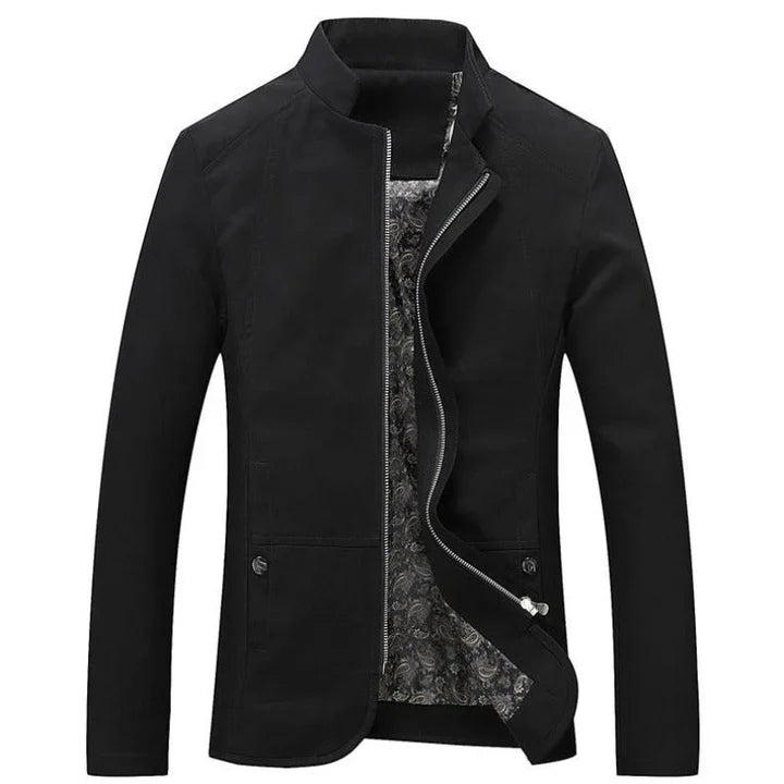 Anton - Herren-ubergangsjacke mit seitentaschen