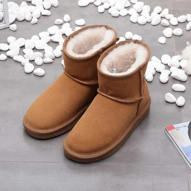 Dora - Schneestiefel aus echtem leder