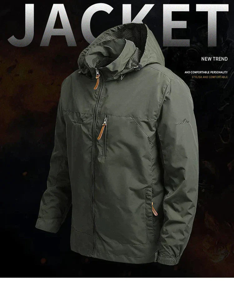Moritz - wind- und wasserdichte jacke für männer