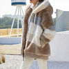Bella - Warmer und eleganter pelzmantel für damen