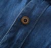 Herren Freizeithemd aus Denim - Klassisches Button-Down aus Baumwolle