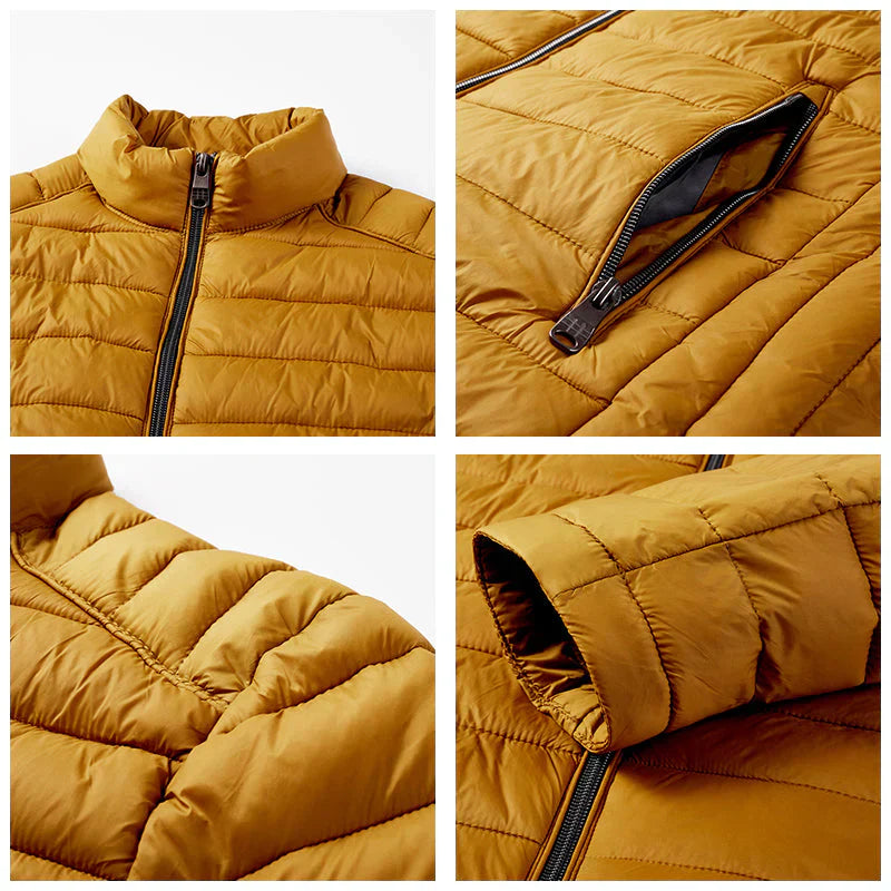 Jaquan - Ultraleichte wattierte ubergangsjacke für herren