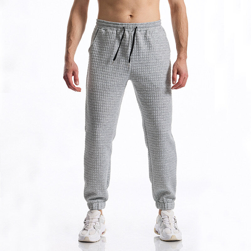 Herren-Sweatpants mit Textur von Heidi-Mode