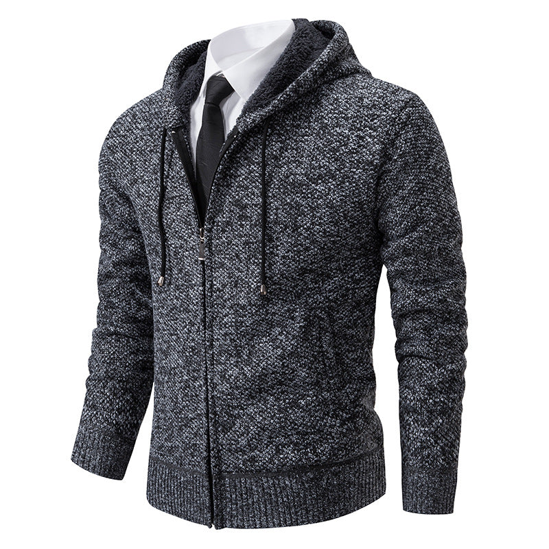 Herren Strickjacke mit Modernem Schnitt und Reißverschluss