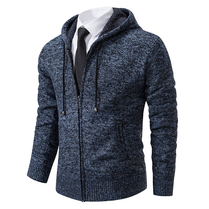 Herren Strickjacke mit Modernem Schnitt und Reißverschluss