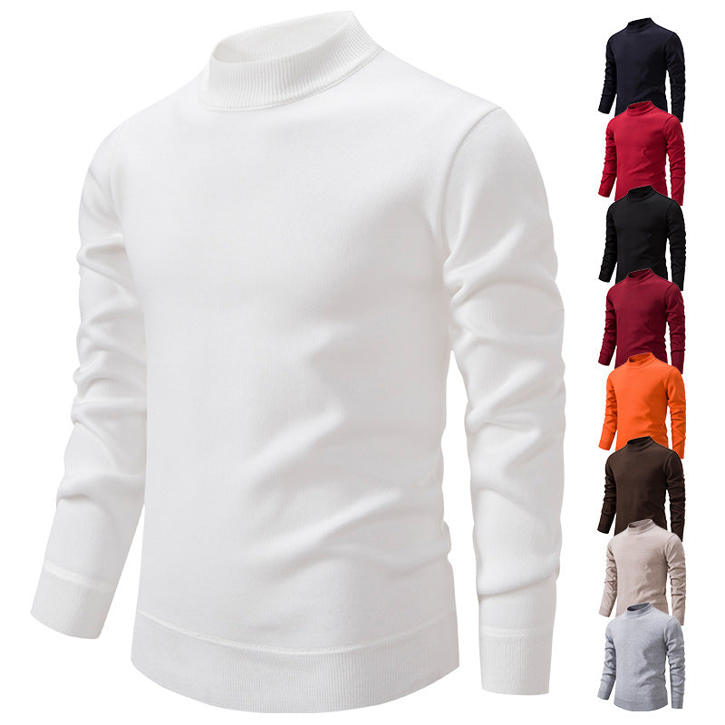 Knit Sweater mit Stehkragen für Herren