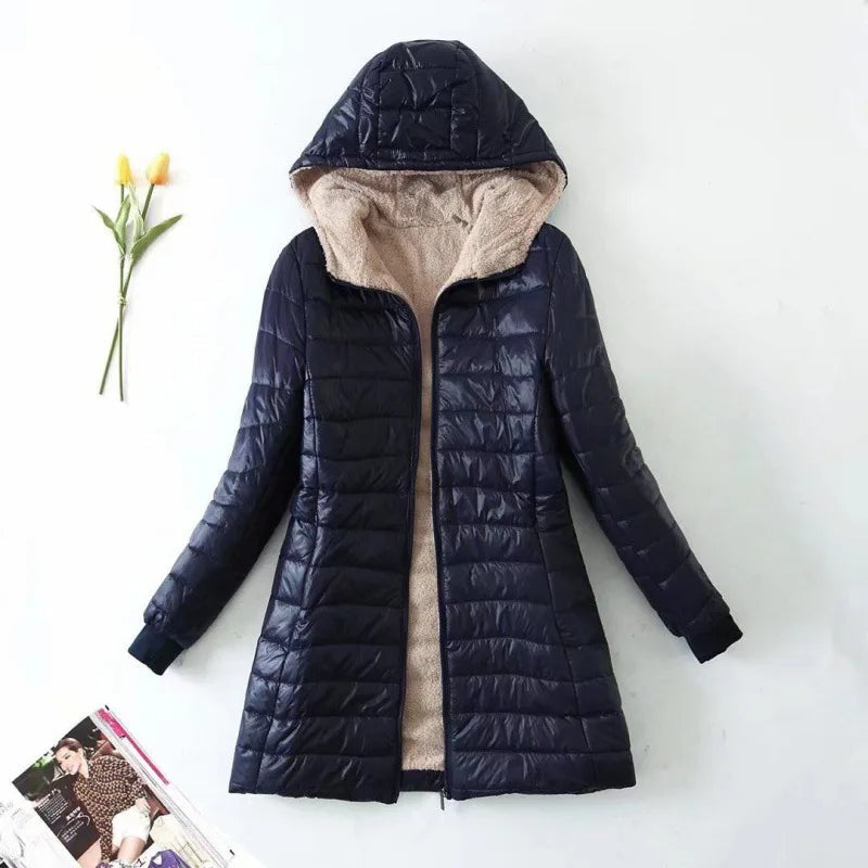 Hooded Fleece Jacke für Damen