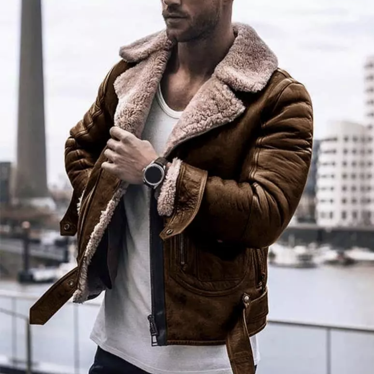 Patrick - Stylische designer winterjacke
