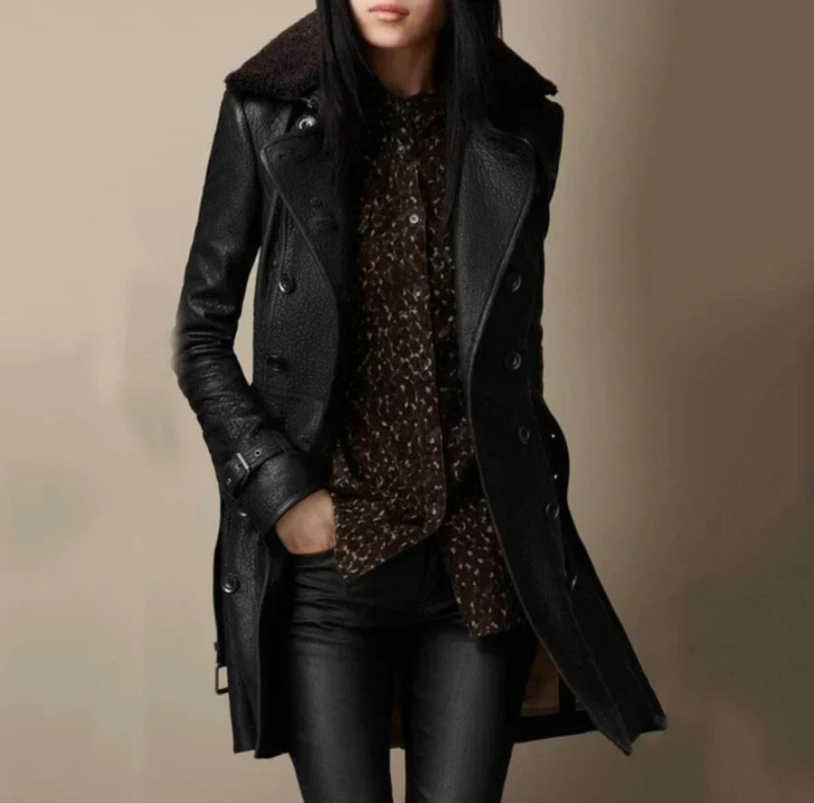 Ingrid - Klassische Lederjacke