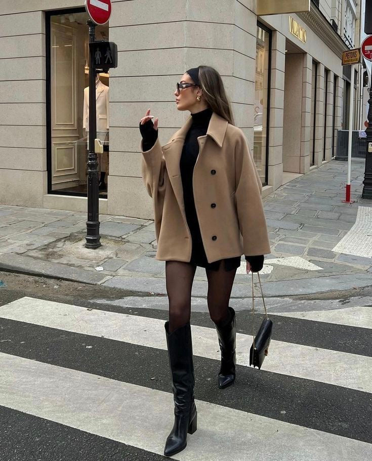 Marissa - Oversized-Wollmantel