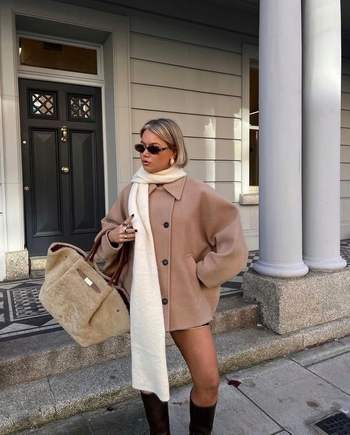 Marissa - Oversized-Wollmantel