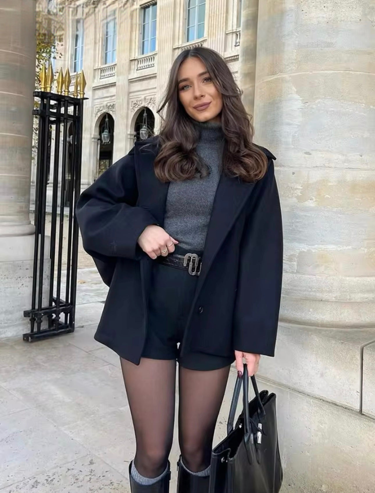 Marissa - Oversized-Wollmantel