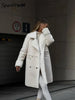 Antonia - Winddichter teddymantel für damen