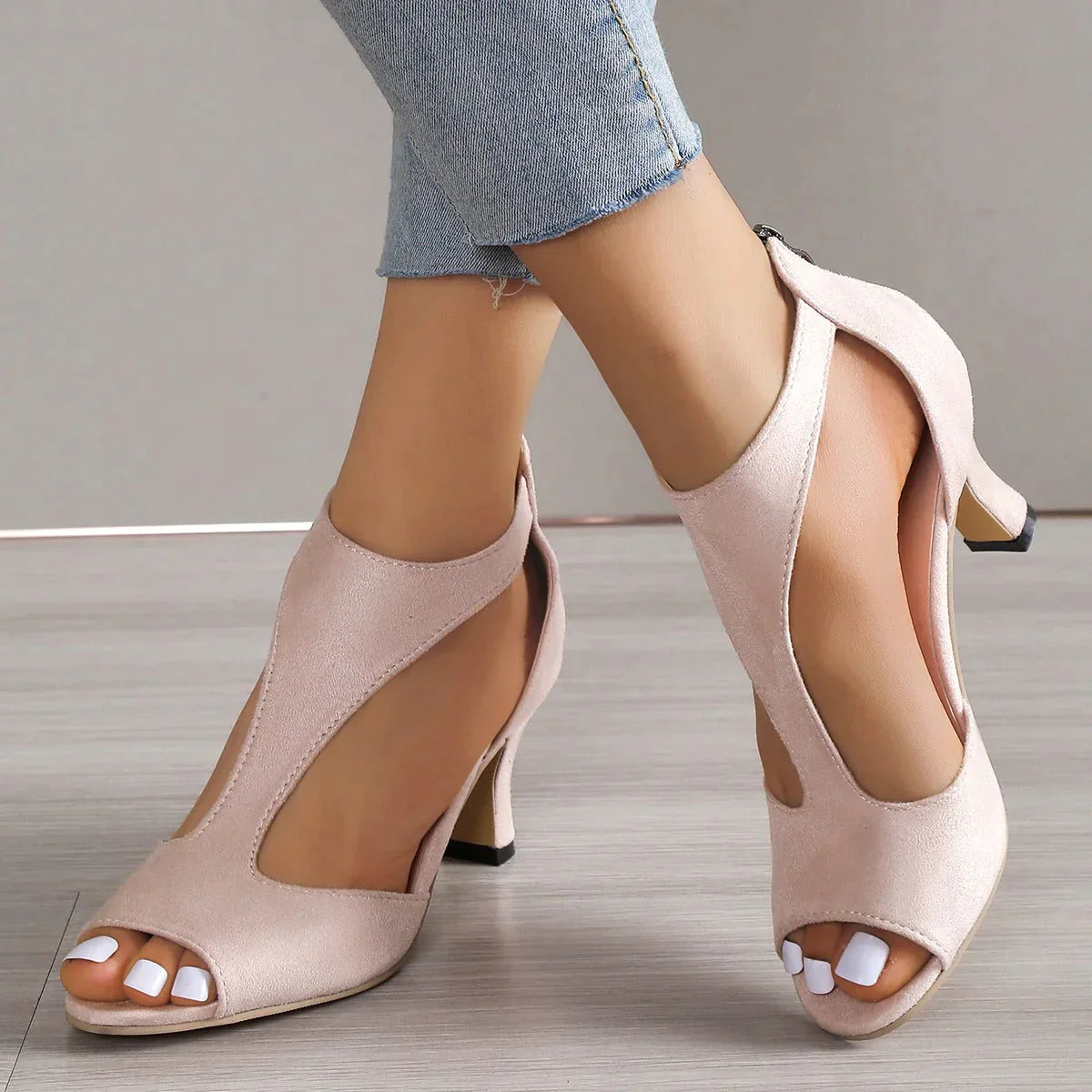 Irma- e Leder High Heels