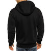 Leonidas - Herren sweatshirt mit kapuze und reißverschluss