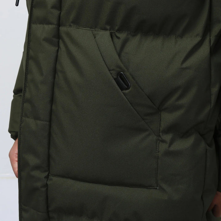 Dean - Grauer Langer Herrenparka