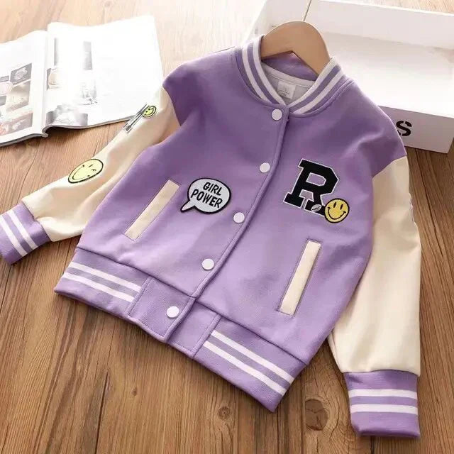 Ailani - Stylische Collegejacke Für Mädchen