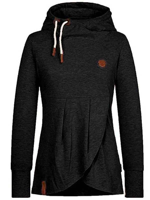 Liselotte - Warmes Sweatshirt mit langen armeln für den winter