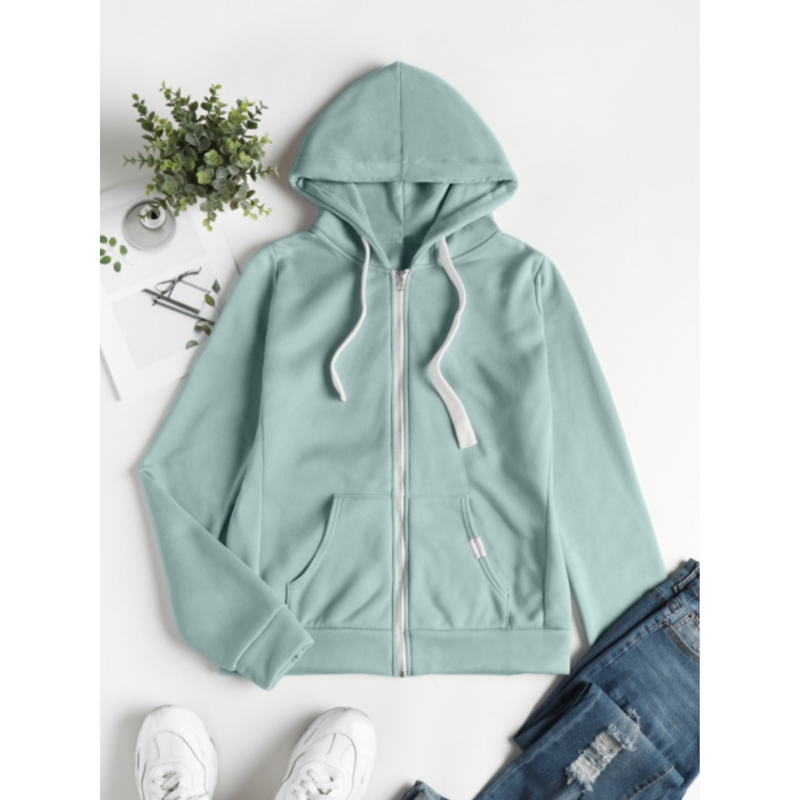 Kariertes Kapuzenpullover für Damen