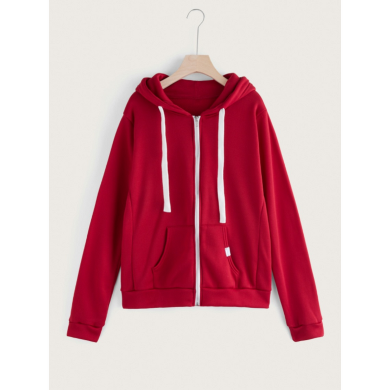Kariertes Kapuzenpullover für Damen