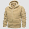 Kieran - Herren fleece-jacke mit kapuze