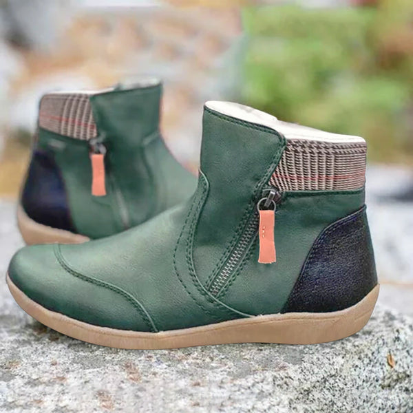 Beatrice  - Hochwertige lederschuhe mit futter für den winter