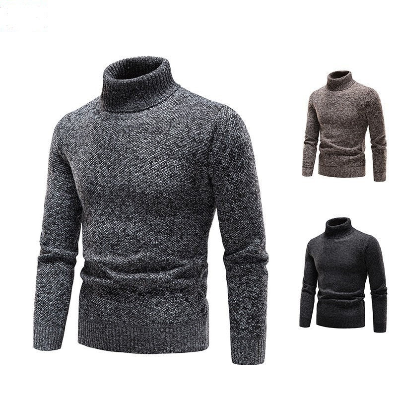 Rollkragenpullover aus Wolle für Herren
