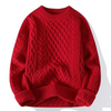 Klassischer Strickpullover für Damen mit lockerer Passform