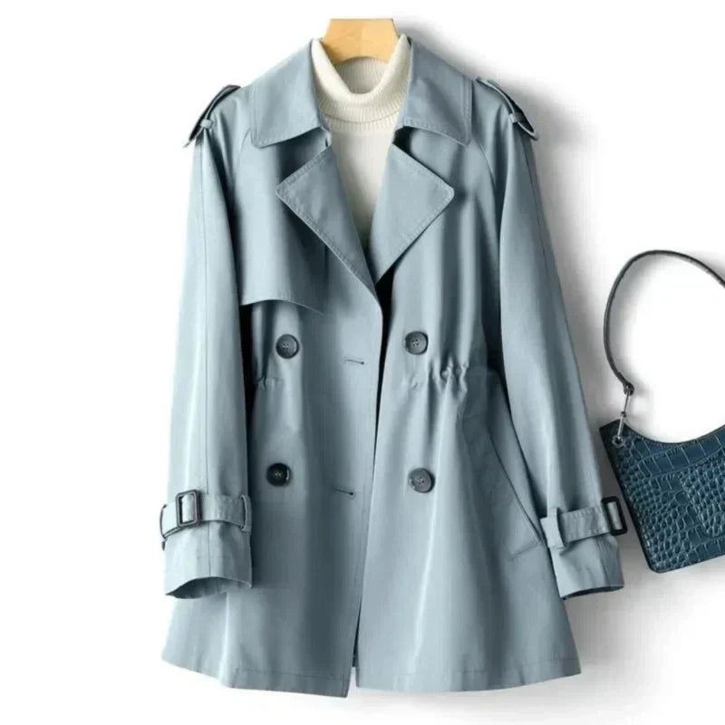 Klassischer Trenchcoat für Damen mit Gürtel