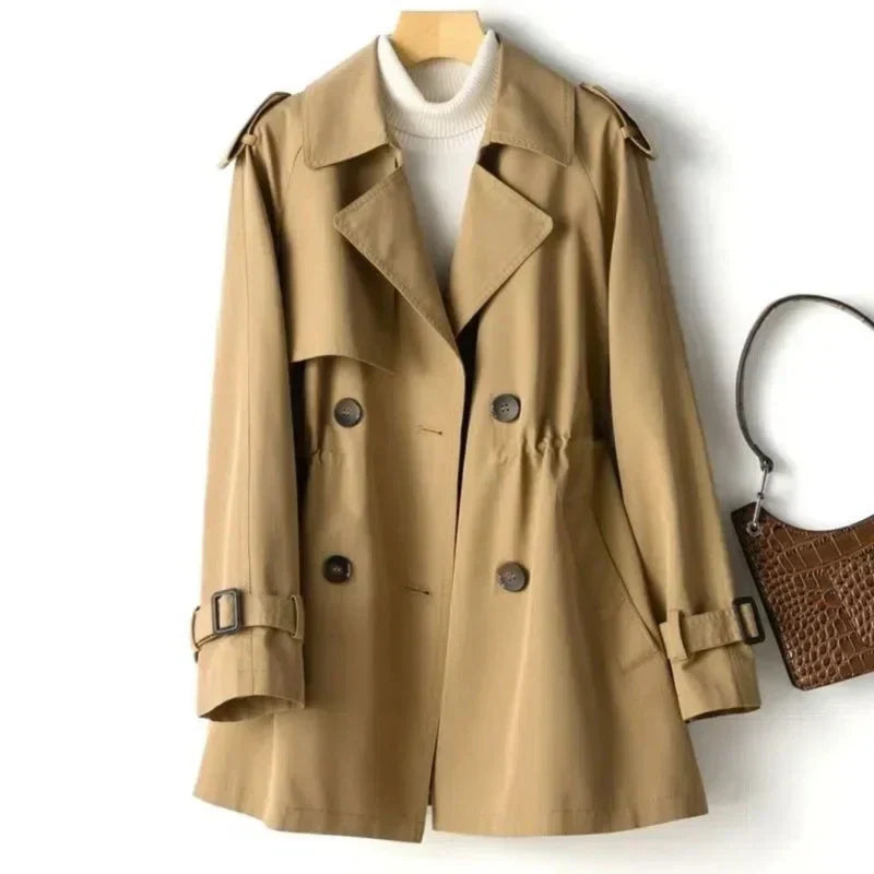 Klassischer Trenchcoat für Damen mit Gürtel