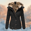 Eden - Wattierte jacke mit warmem plüschfutter für kalte tage