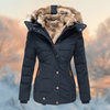 Eden - Wattierte jacke mit warmem plüschfutter für kalte tage