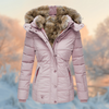 Eden - Wattierte jacke mit warmem plüschfutter für kalte tage