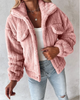 Kurzer Teddy Mantel für Damen