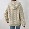 Damen Hoodie | Teddyfleece | Oversized | Mit Kapuze