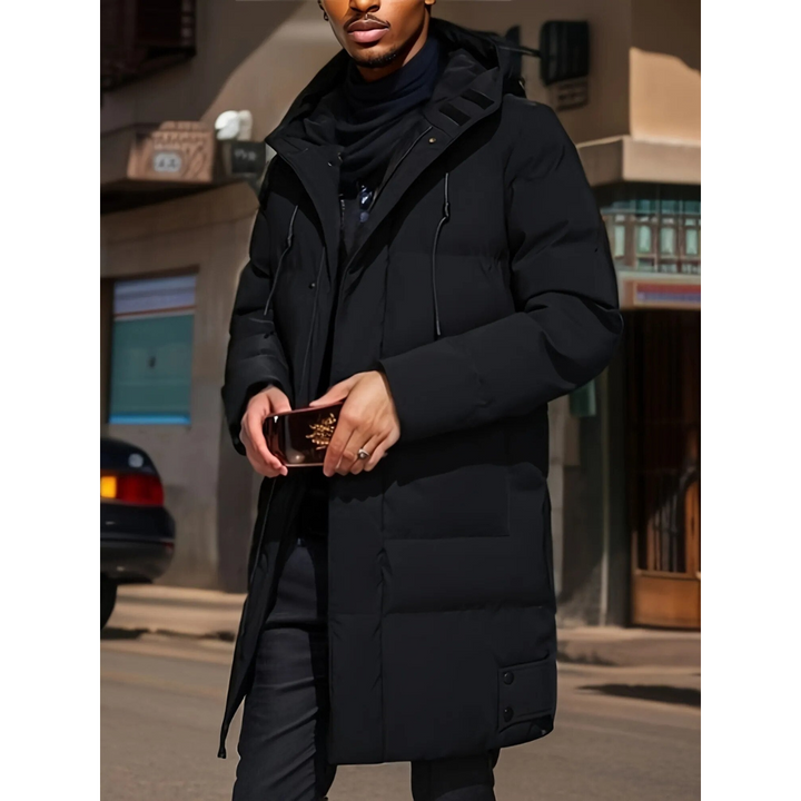 Langer Winter Parka Jacke für Herren