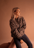 Leichte Bomberjacke mit Leopardenmuster