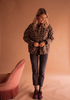 Leichte Bomberjacke mit Leopardenmuster