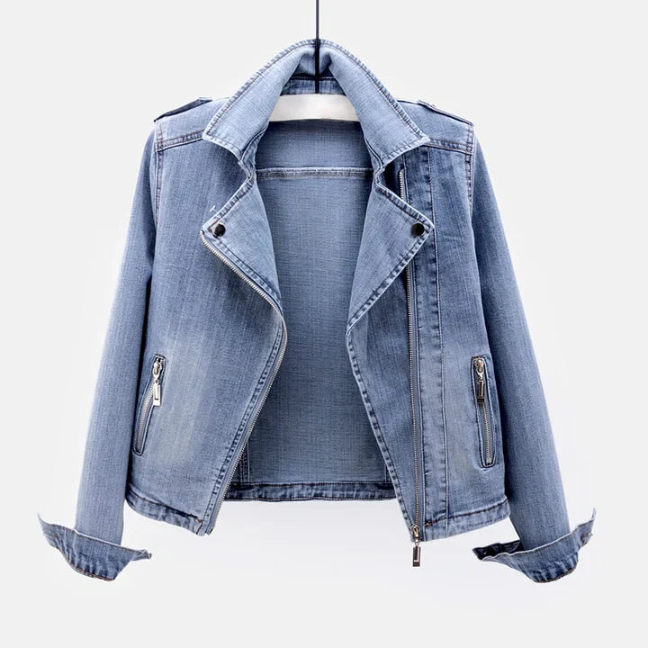Kathrin - Lässige Jeansjacke Für Damen
