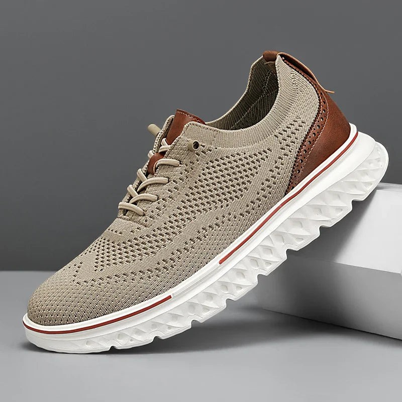 Herren Leichte Mesh-Schnürtrainer – Für Fitnessstudio und Freizeit